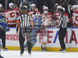Flames Canucks Hockey
