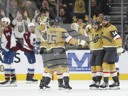 Avalanche Golden Knights Hockey