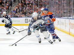 Jets Oilers Hockey
