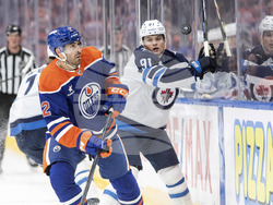 Jets Oilers Hockey