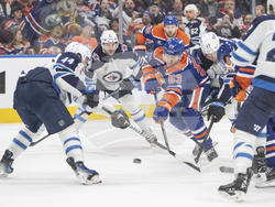 Jets Oilers Hockey