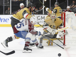 Avalanche Golden Knights Hockey