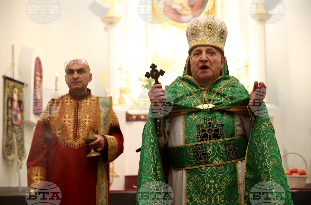 Арменска църква "Света Богородица" - Бъдни вечер - богослужение