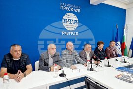 Разград - общински съветници - пресконференция