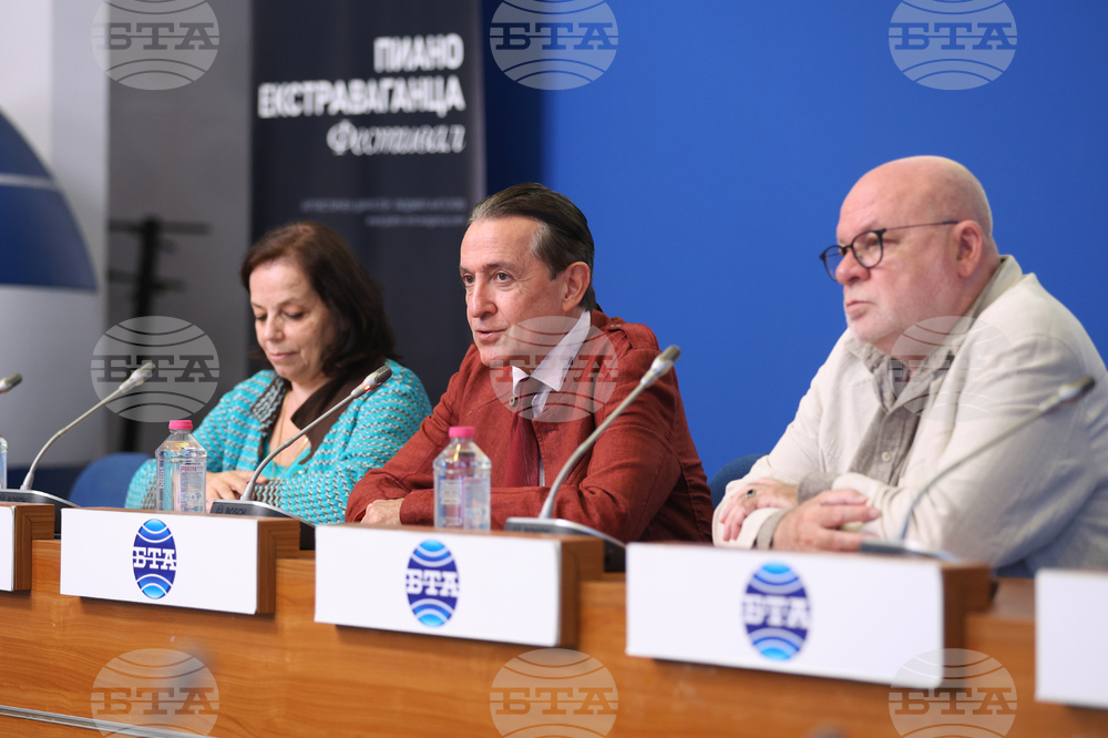 Национален пресклуб на БТА София - музикален фестивал „Пиано Екстраваганца“ - пресконференция