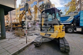  Бургас - улица - ремонт