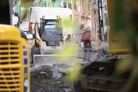  Бургас - улица - ремонт