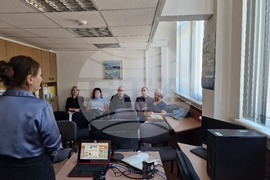  Разград - Държавен архив - Ден на българските архивисти - ученици - посещение