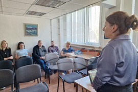  Разград - Държавен архив - Ден на българските архивисти - ученици - посещение