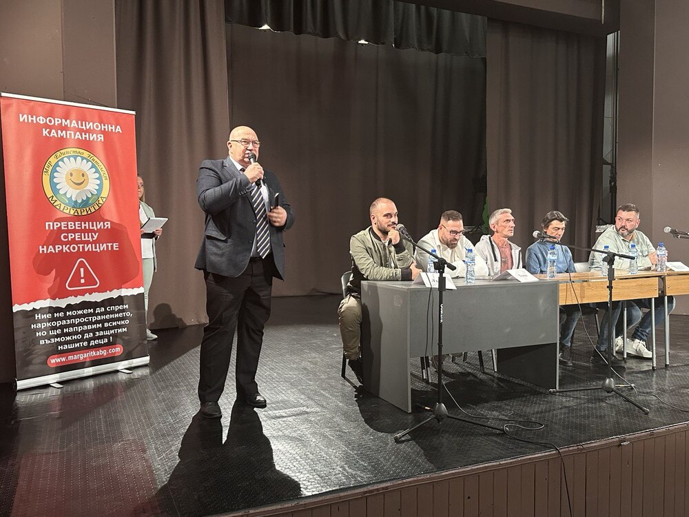 Заместник-кметът на Русе Енчо Енчев уважи информационна кампания за превенция срещу наркотиците