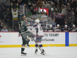 Blue Jackets Wild Hockey