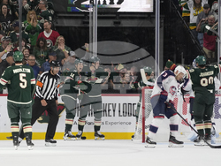Blue Jackets Wild Hockey