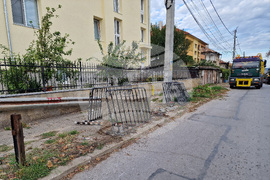 Разград - улица - ремонт