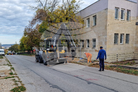 Разград - улица - ремонт