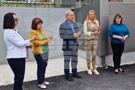 Търговище - Дирекция „Социално подпомагане“ - обновена сграда - церемония