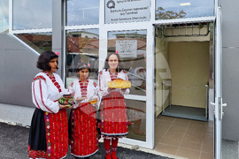 Търговище - Дирекция „Социално подпомагане“ - обновена сграда - церемония
