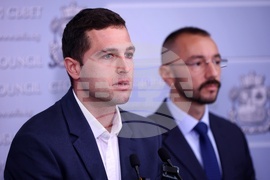 Антон Хекимян - Димитър Вучев - брифинг