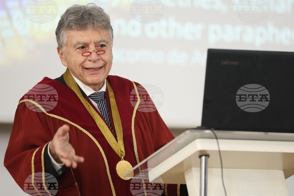 Българска академия на науките - Джакомо де Анджелис - звание "доктор хонорис кауза"