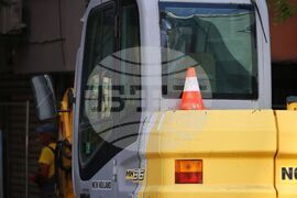 Бургас - улица - ремонт