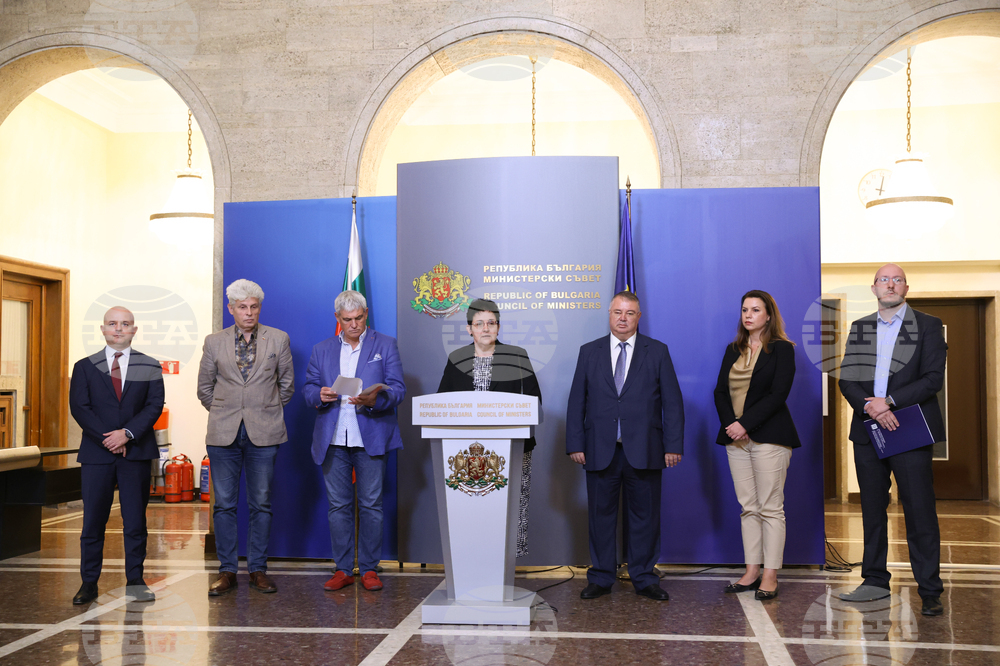 Министерски съвет - НСТС - брифинг