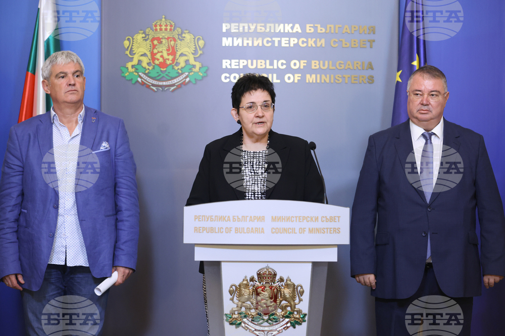 Министерски съвет - НСТС - брифинг