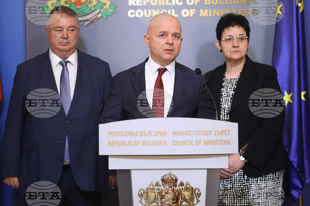 Министерски съвет - НСТС - брифинг