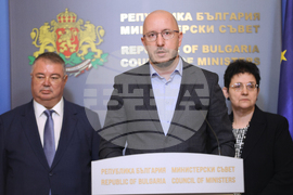 Министерски съвет - НСТС - брифинг