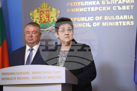 Министерски съвет - НСТС - брифинг