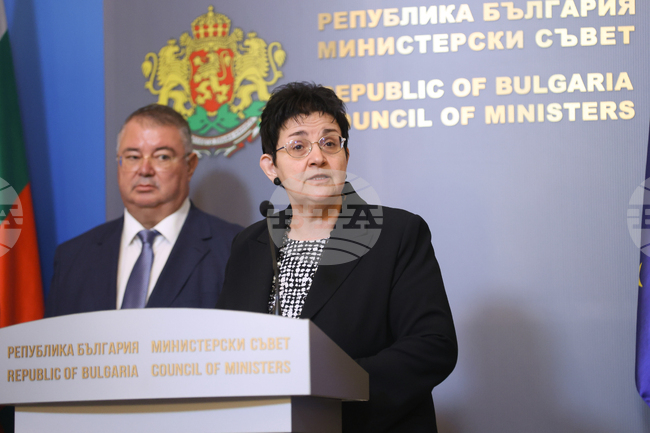 Министерски съвет - НСТС - брифинг