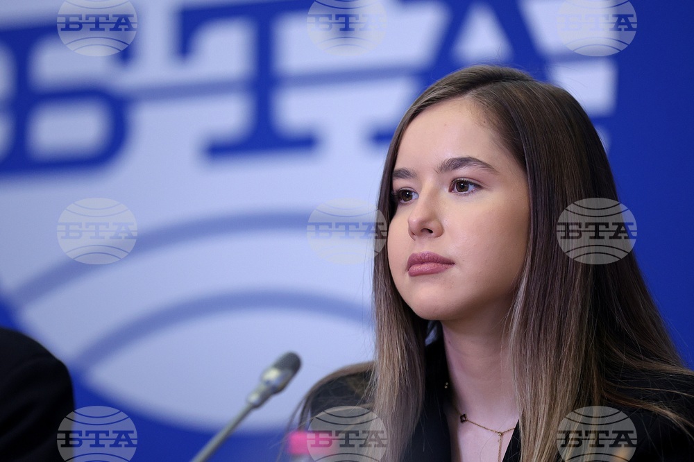 Национален пресклуб на БТА - София - „Гласът на новите лидери“ - пресконференция - Кристин Мечкарова