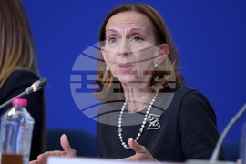 Национален пресклуб на БТА - София - „Гласът на новите лидери“ - пресконференция - Мария Стефанова