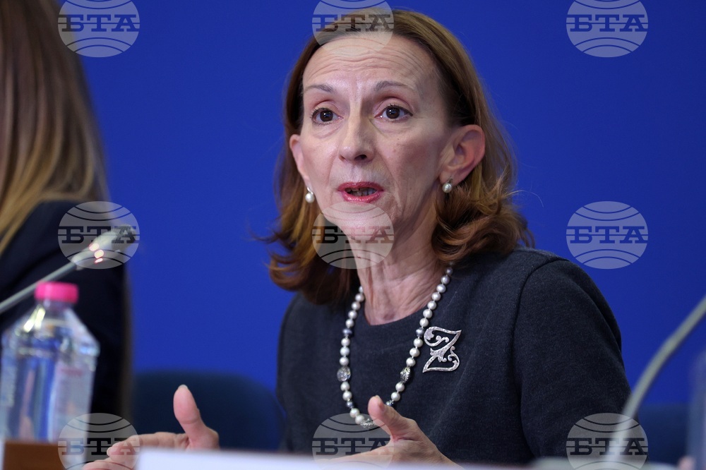 Национален пресклуб на БТА - София - „Гласът на новите лидери“ - пресконференция - Мария Стефанова