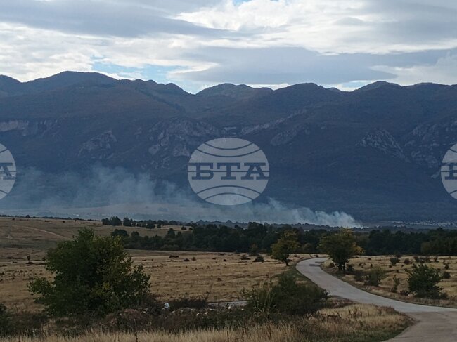 Локализиран е пожар в депото край Враца, съобщиха от общинската администрация