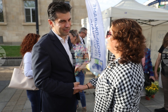 Русе - ПП-ДБ - предизборна кампания - Кирил Петков