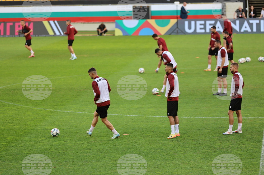 Пловдив - футбол - тренировка - Национален отбор 