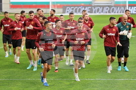 Пловдив - футбол - тренировка - Национален отбор 