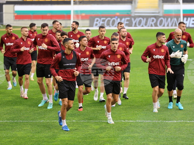  Пловдив - футбол - тренировка - Национален отбор