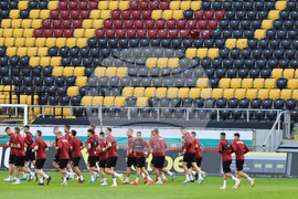 Пловдив - футбол - тренировка - Национален отбор