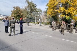 Шумен - военна клетва - заместник-министър Радостин Илиев