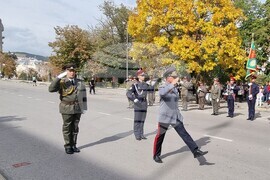 Шумен - военна клетва - заместник-министър Радостин Илиев