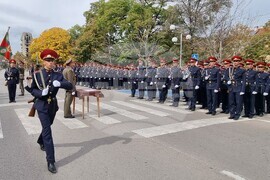 Шумен - военна клетва - заместник-министър Радостин Илиев