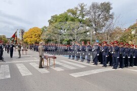 Шумен - военна клетва - заместник-министър Радостин Илиев