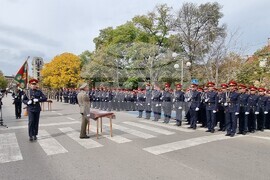 Шумен - военна клетва - заместник-министър Радостин Илиев