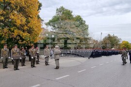 Шумен - военна клетва - заместник-министър Радостин Илиев