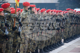 Благоевград - освещаване на бойни знамена
