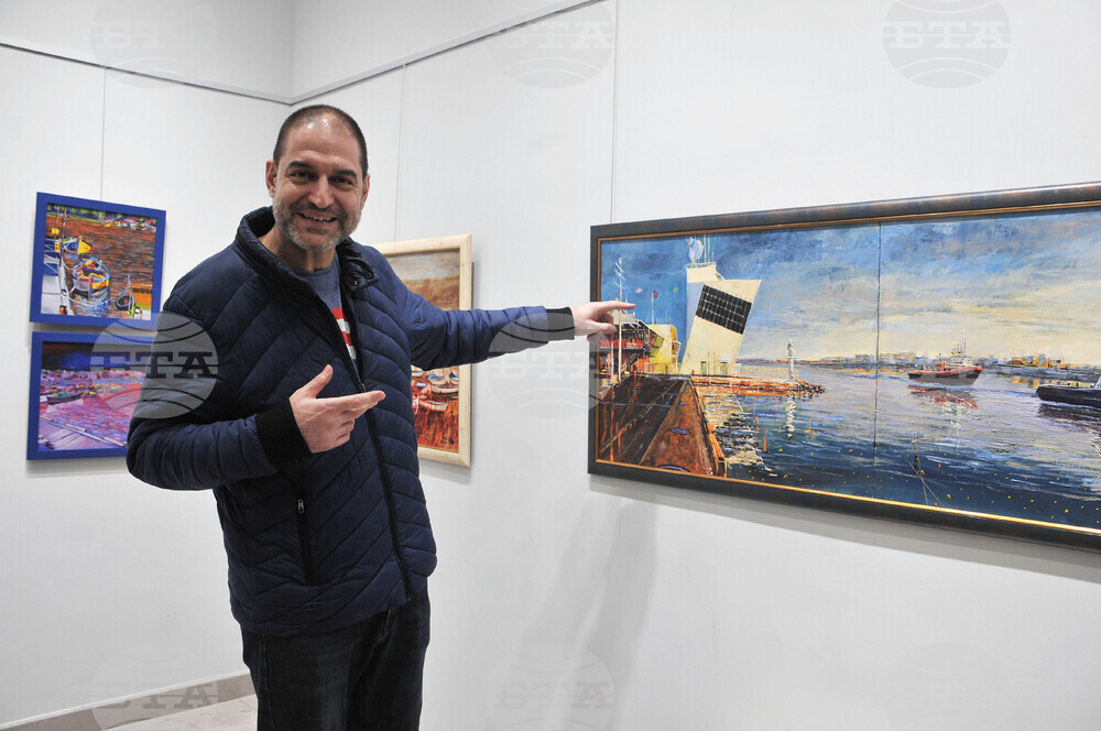 Бургас - Добрин Вътев - изложба