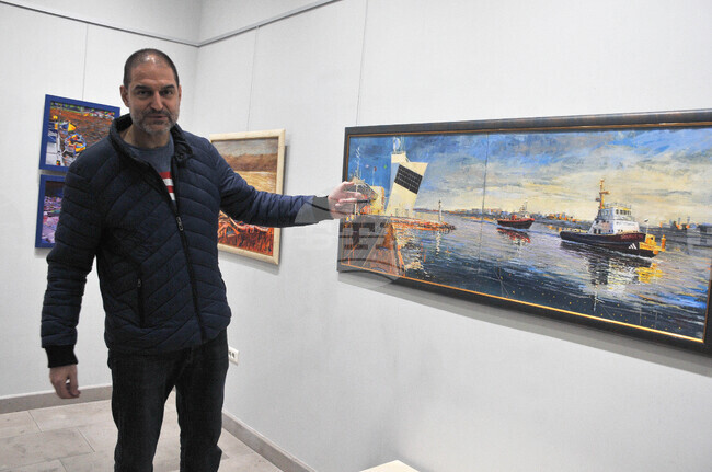 Бургас - Добрин Вътев - изложба