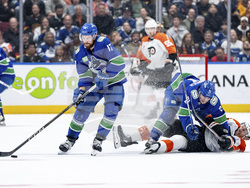 Flyers Canucks Hockey