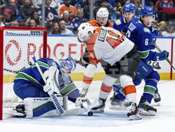 Flyers Canucks Hockey