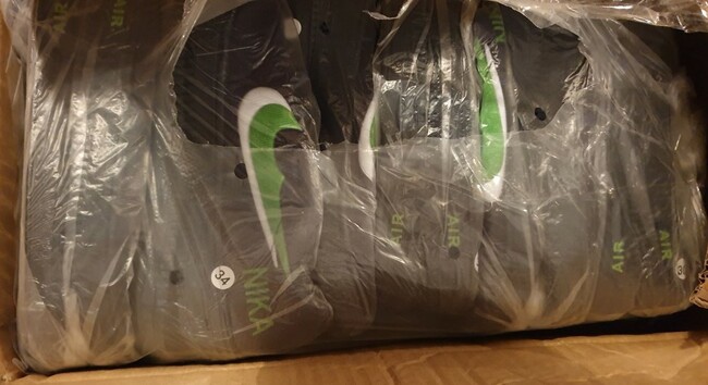 General Directorate for Combating Organised Crime Confiscates Large Quantity of Shoes Imitating Popular Brand